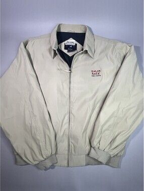 Geico Sales Jacket Port Authority On Tour Khaki Navy Lining